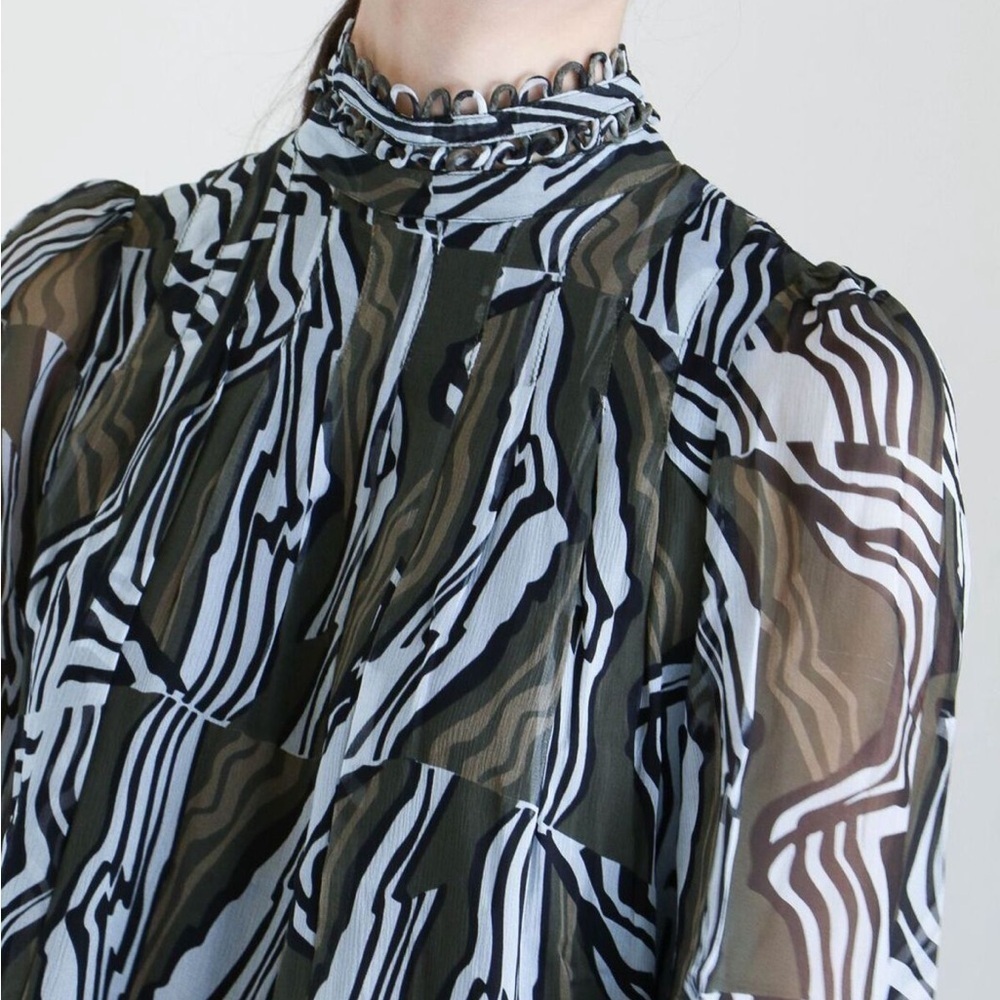 Apiece Apart La Sierra Wild Earth Silk Mini Dress - Picture 4 of 11